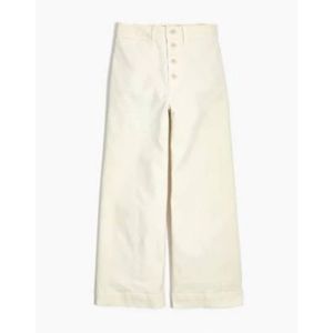 Madewell Emmett Crop Button Up Pants (28P)